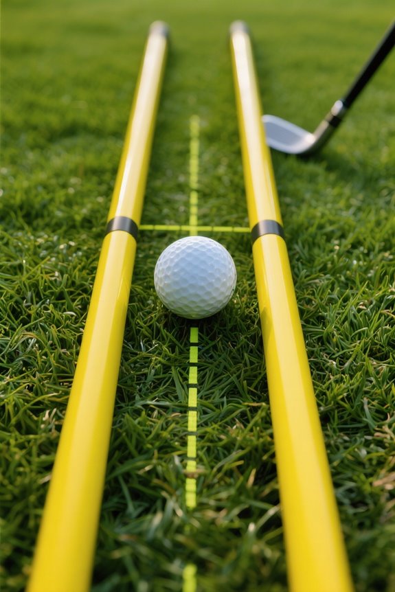 alignment sticks for accuracy