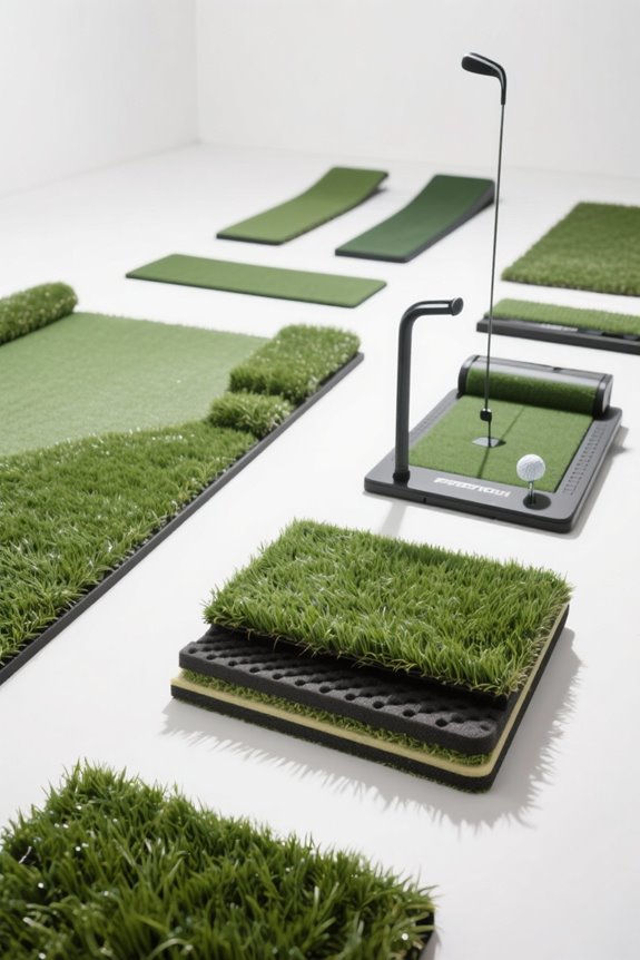 best indoor golf mats
