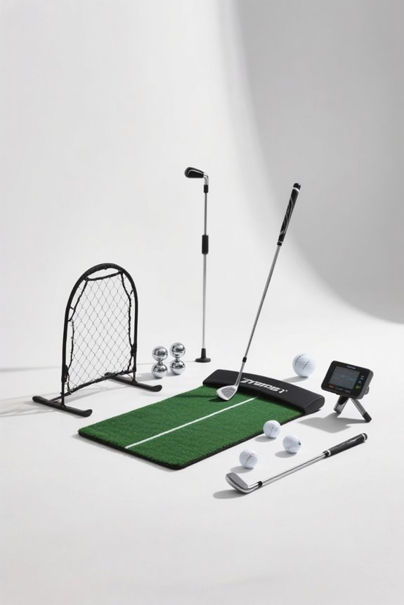 budget friendly golf training setup