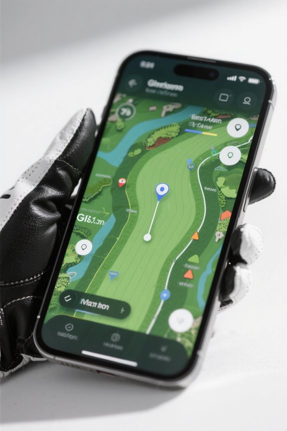 gps enhanced golf course navigation