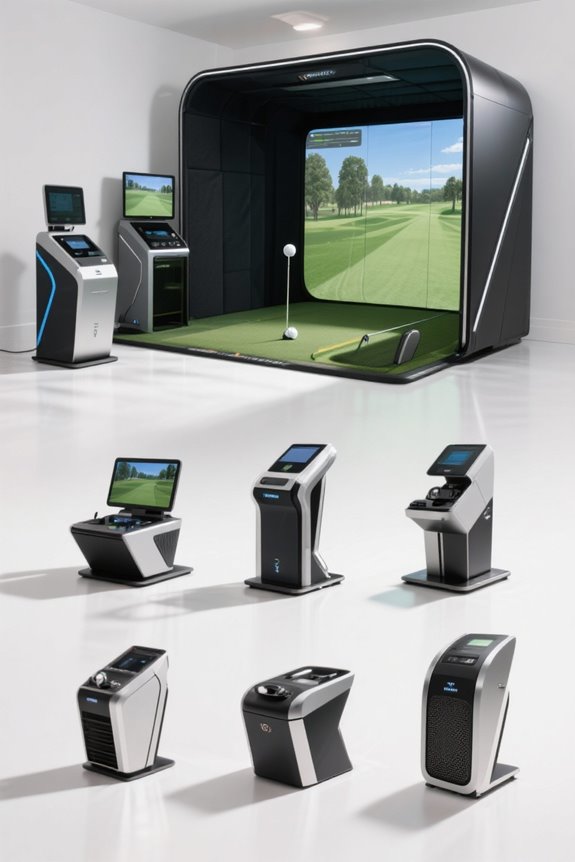 home golf simulator setups
