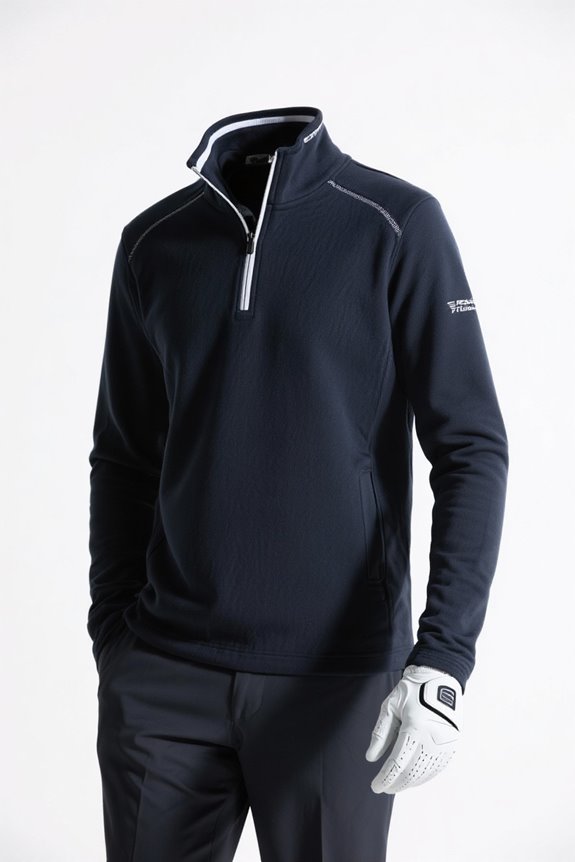 quarter zip golf pullovers