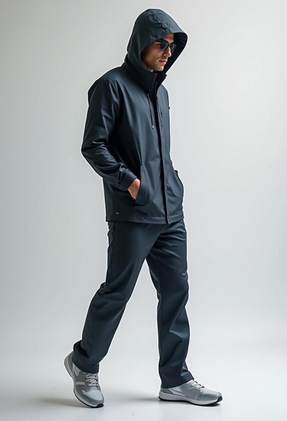stylish golf rain suits